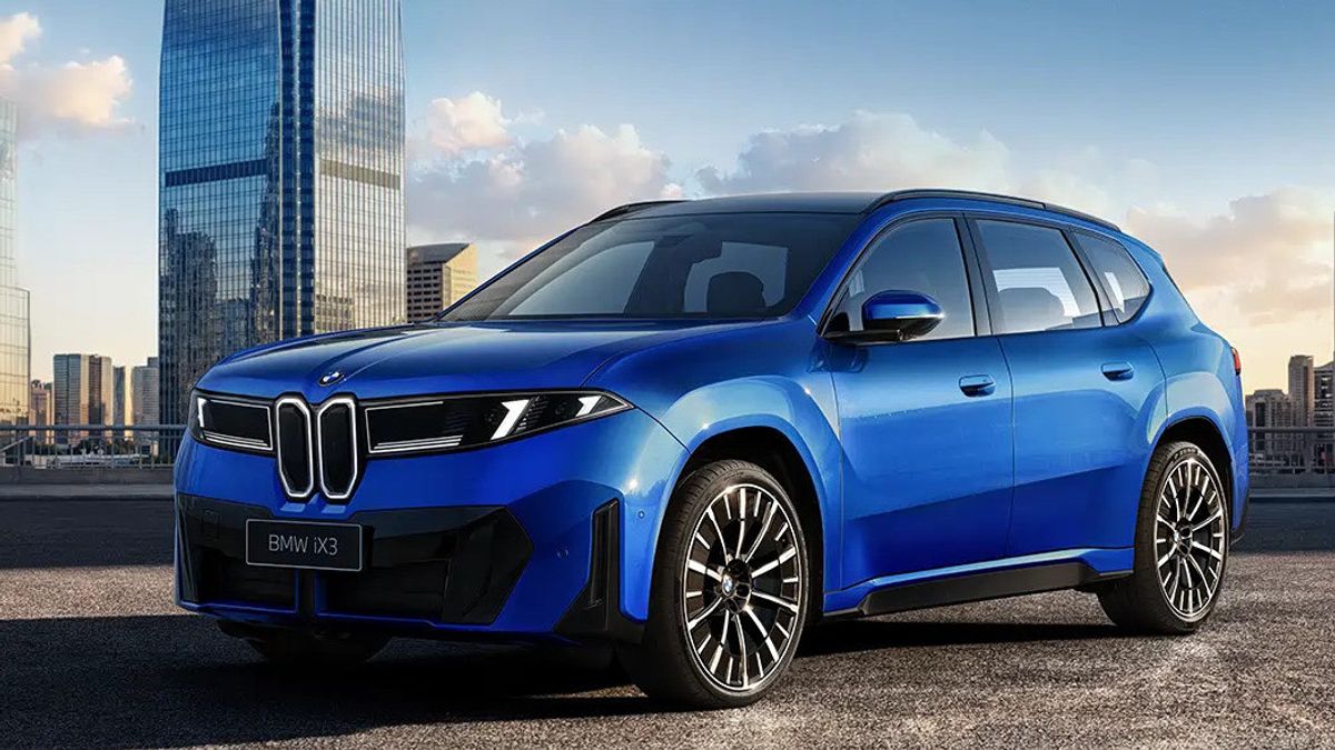 SUV Listrik dengan Teknologi Canggih BMW iX3 Long Wheelbase Bakal Debut di China