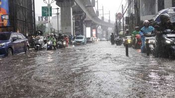 Flood Alert! Jakarta Will Be Raining Tuesday Afternoon