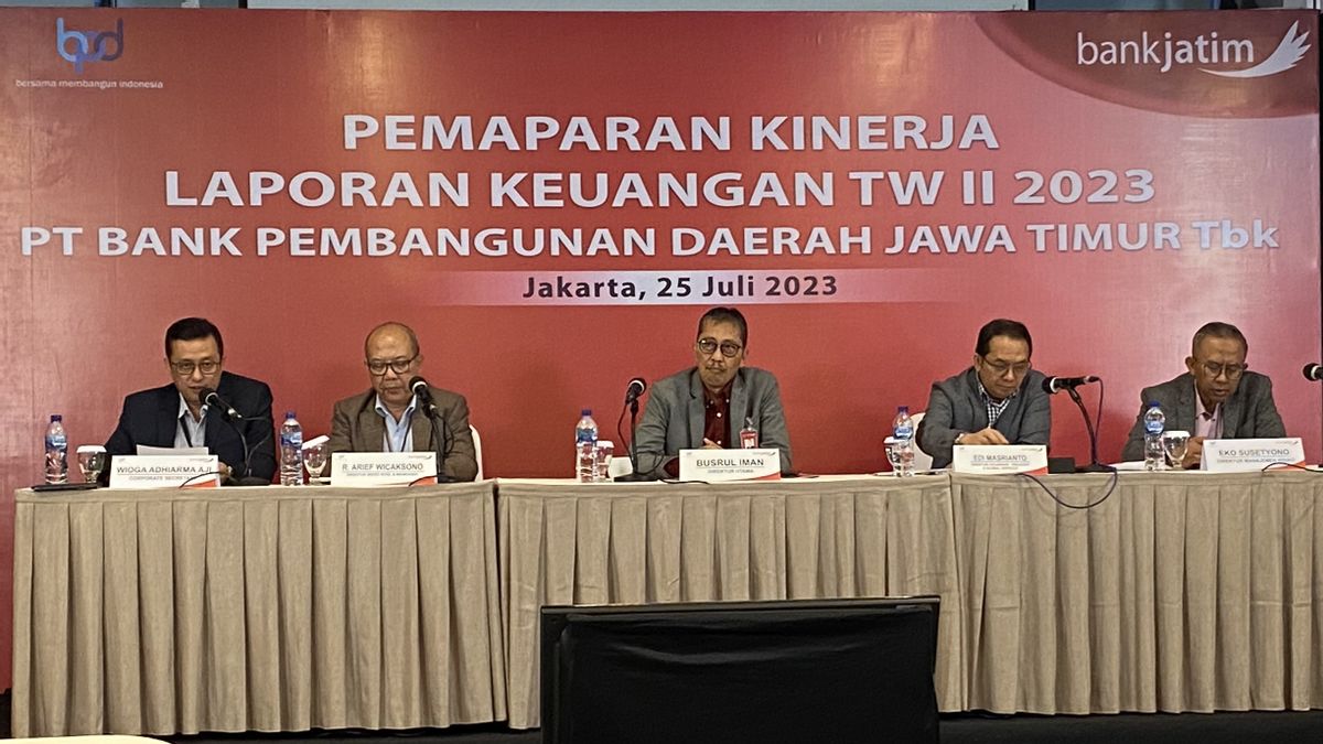 Bank Jatim Credit Disbursement Grows Significantly