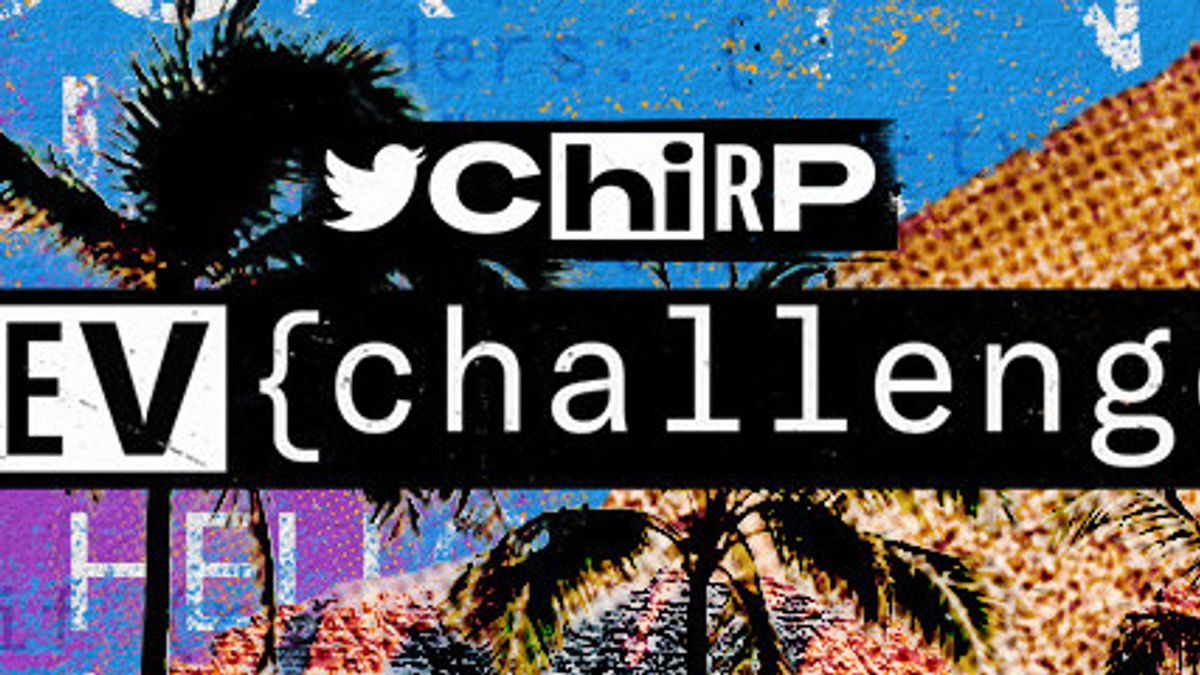 Chrip Developer Conferenceを祝い、Twitterがアプリ開発者に挑戦