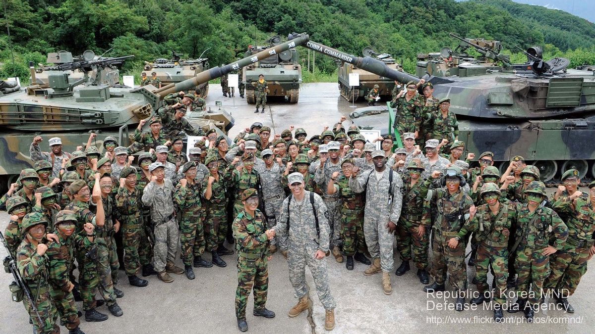 Antisipasi Ancaman Korea Utara, Amerika Serikat dan Korea Selatan Sepakat Perluas Latihan Militer