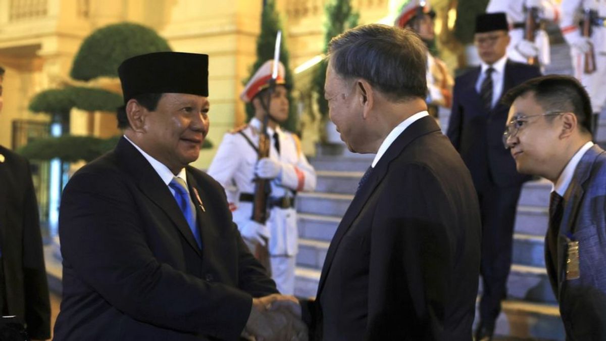 Le ministre de la Défense Prabowo rencontre le président du Vietnam, souligne que l’Indonésie est prête à aider les victimes du typhon Yagi