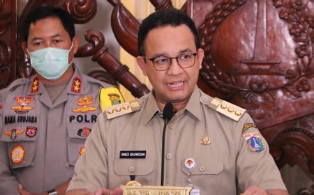 Giliran Gubernur Anies yang Positif COVID-19