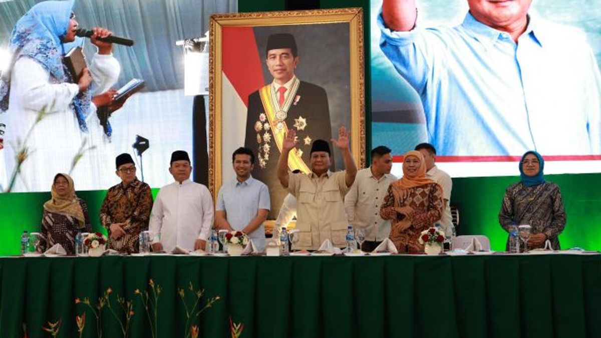 Khofifah Yakin East Java Becomes One Of The Determinants Of The Prabowo-Gibran Pair's Victory