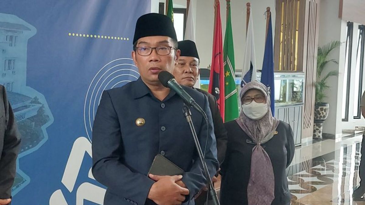 Rising Fuel, Ridwan Kamil: We Deal With The Prosecutor's Office, We Understand The Reasons Of The Central Government