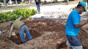 Penemuan Struktur Batu Bata Kuno di Kawasan Museum Palembang ole Arkeolog BRIN 