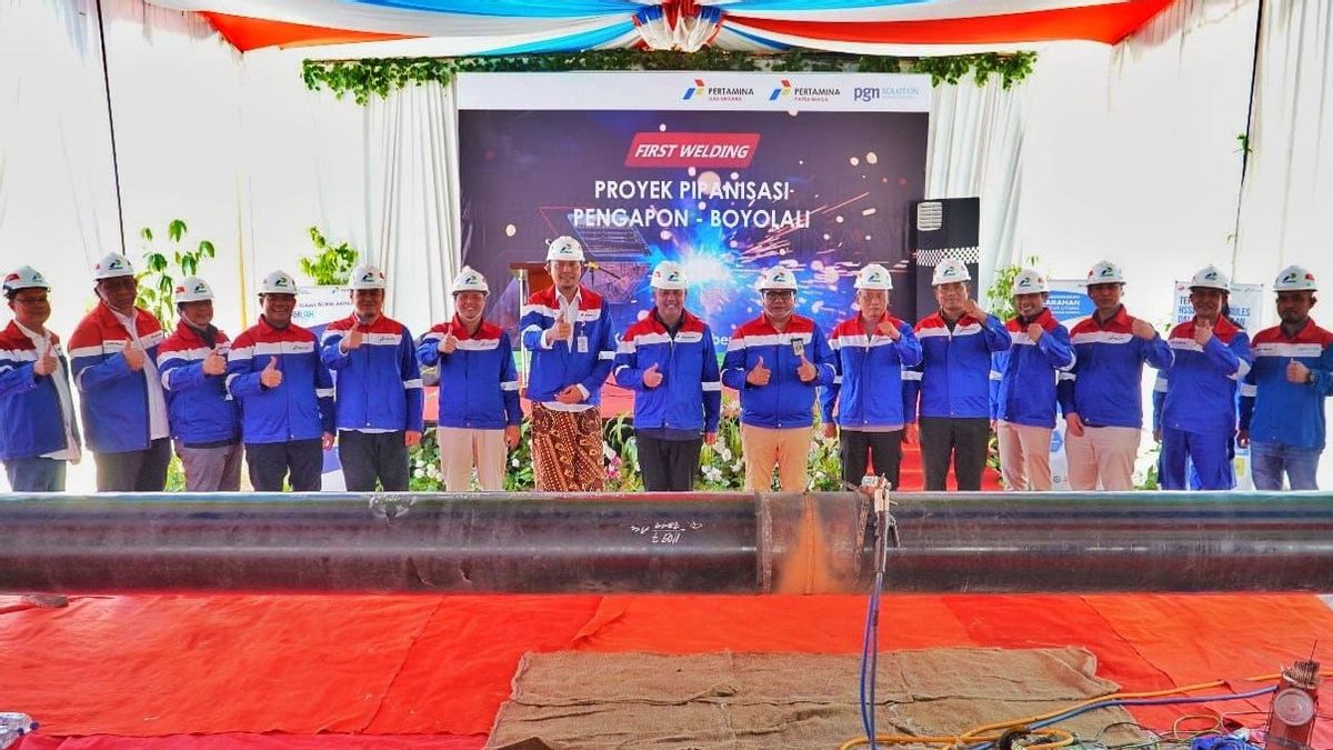 Sinergi Subholding Gas dan Subholding C&T Pertamina Bangun Proyek Pipa Minyak Pengapon - Boyolali