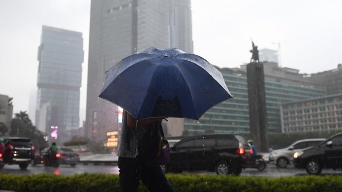Prakiraan Cuaca Kamis 7 April: Jakarta dan Sekitar Hujan Ringan di Siang Hari