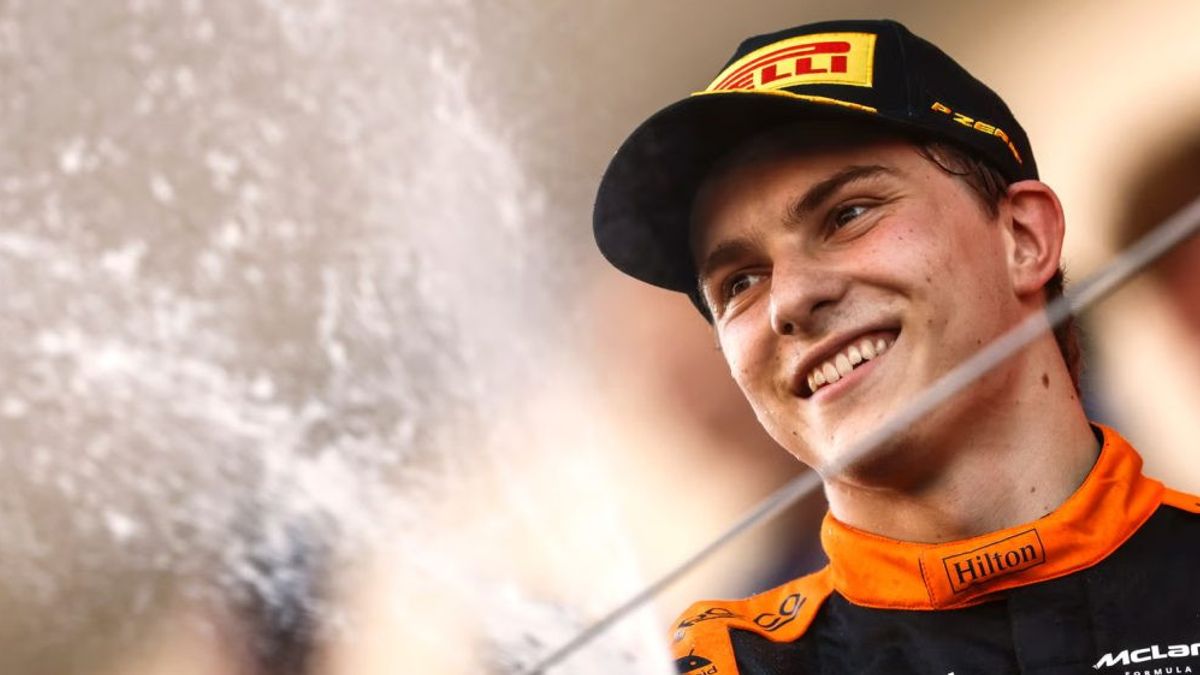麦克拉伦车手,奥斯卡·皮亚斯特里·朱亚里 F1 GP 中国在上海