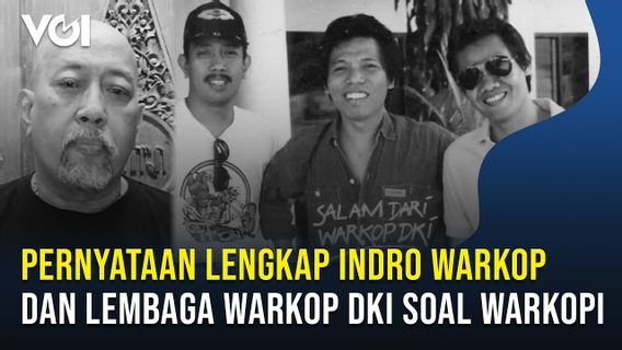 VIDEO Complete Statement Of Indro Warkop And DKI Warkop Institute Regarding Warcopy