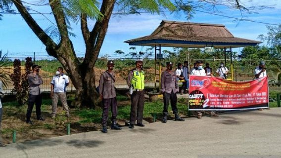 Lama Tenggelam, Penolakan UU Cipta Kerja Muncul di Mukomuko