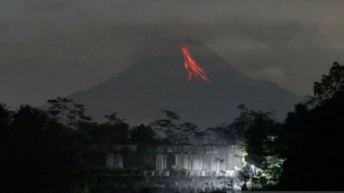 BPPTKG Yogyakarta Records, per Day During August Mount Merapi Experienced 100 Internal Earthquakes