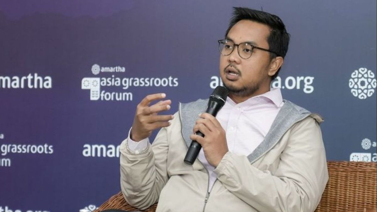 Contre Andi Taufan Garuda Putra: Le personnel des milléniaux Jokowi utilise un chef de la lettre du palais pour un agenda personnel