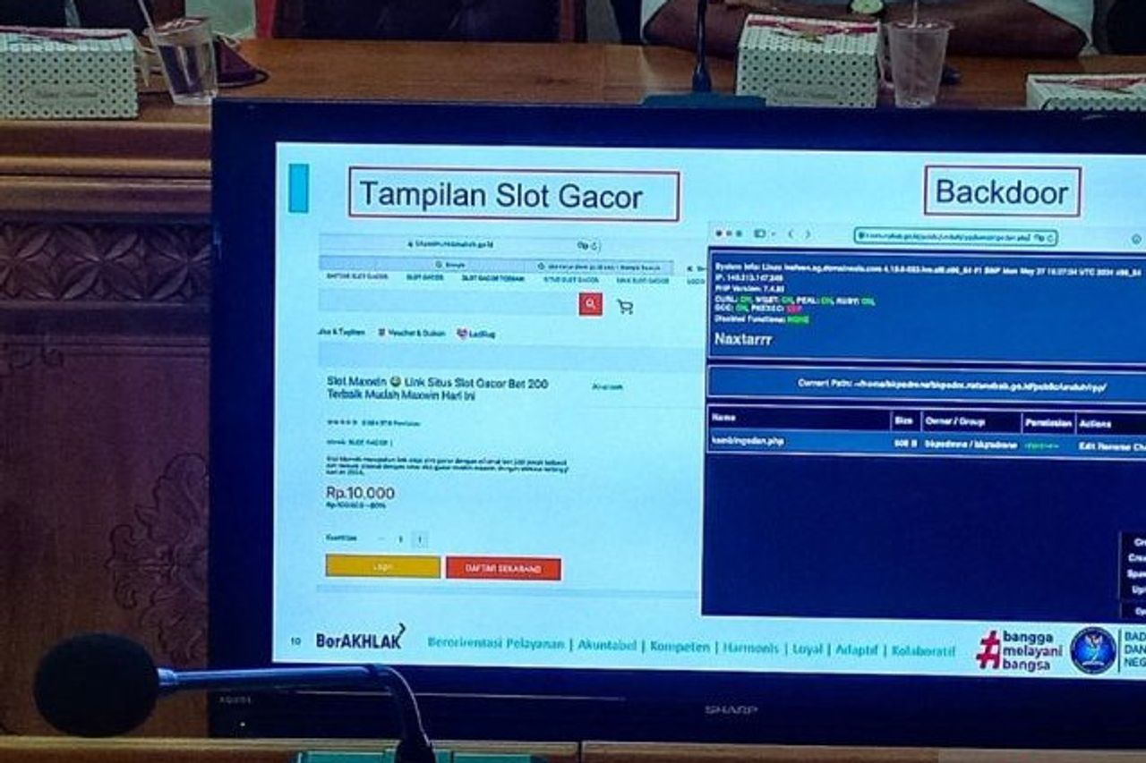 The Application Is Infiltrated By Online Gambling Sites, Natuna Regency Government Claims No Data Lost