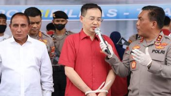 شرطة شمال سومطرة الإقليمية تكمل ملف قضية غسيل الأموال للمشتبه به في المقامرة عبر الإنترنت Apin BK
