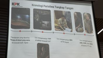 KPK, 에메랄드 골프가 PN 데포크의 토지 분쟁을 위해 뇌물 거래 장소가 되었다는 것을 밝혀 냈습니다.