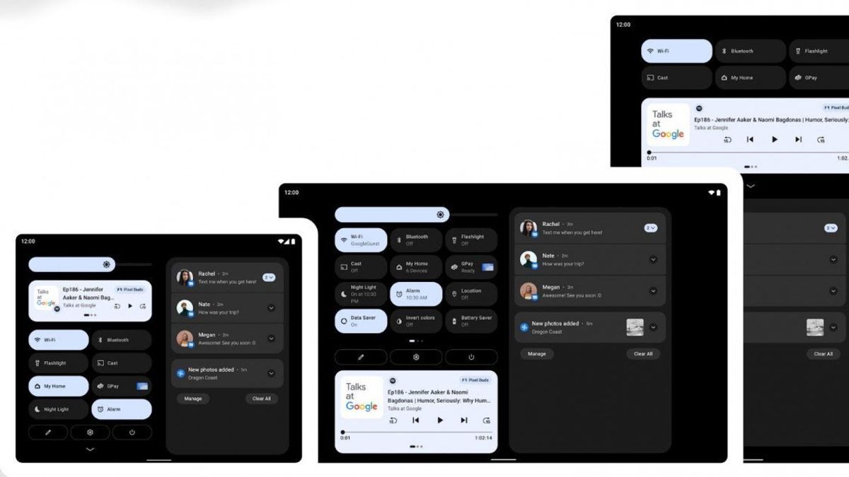 Menjajal OS Android 12L Versi Beta untuk Ponsel Layar Lebar 