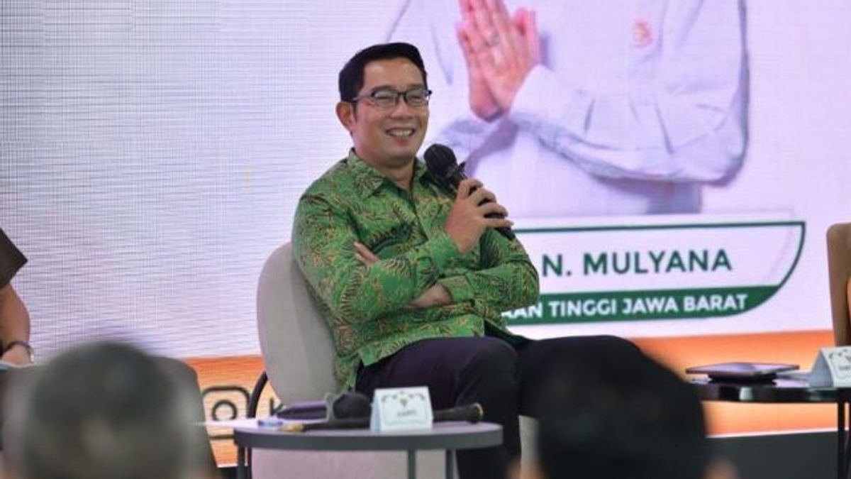 Ridwan Kamil akan Lantik Yana Mulyadi jadi Wali Kota Bandung, Acara Dihadiri Jokowi