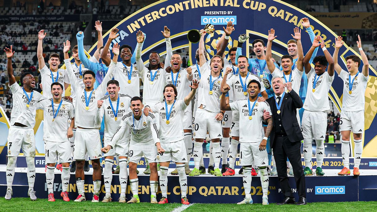 Taklukkan Pachuca Tiga Gol, Real Madrid Juara Piala Interkontinental