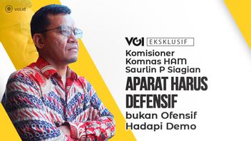 Exclusive Video, Commissioner Of National Human Rights Commission Saurlin P. Siagian: Monitor the Resolution of Alleged Human Rights Violations During the August Demonstrations