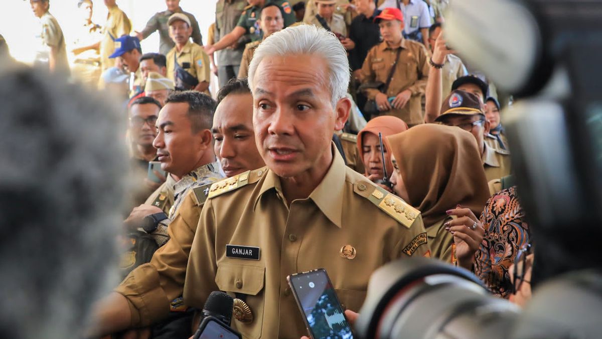 Ganjar Pranowo Invites Heads Of Villages Throughout Central Java To Speed Up The Target Of Reduction Of Extreme Poverty