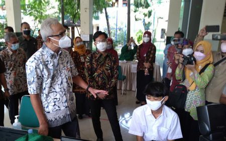 Ganjar Pranowo soal Kondisi COVID-19: Istilah Saya Satu, Jateng Sudah Membaik Tapi Belum Baik