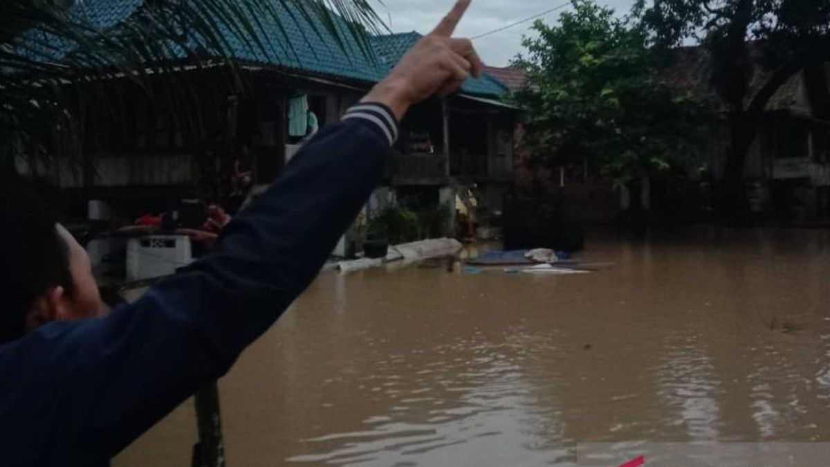 Banjir Rendam Ratusan Rumah di 3 Kecamatan Muara Enim Sumsel, Ketinggian Air Menyentuh 2 Meter