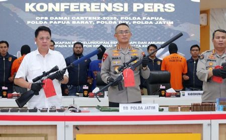 Polda Jatim Tangkap 3 Warga Bojonegoro Produksi Senpi untuk KKB