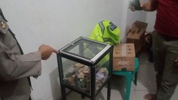 16岁的Bobol Musala慈善箱在龙目岛中部，警察：狂欢已经10次了