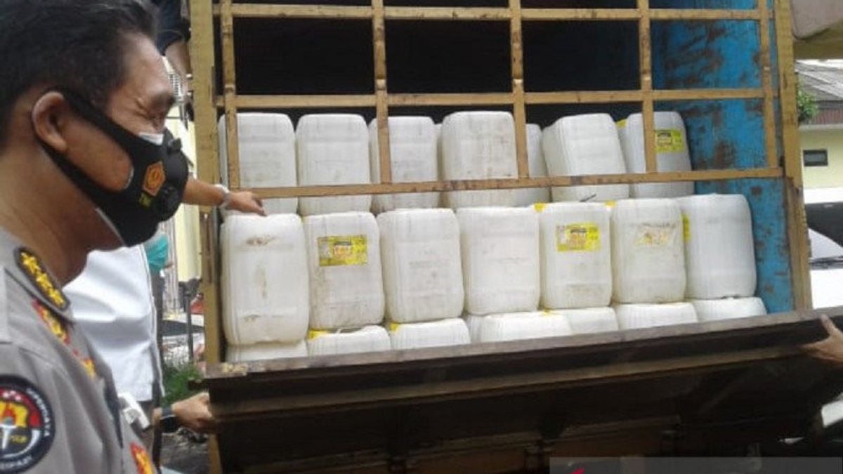 North Sulawesi Regional Police Aborted Delivery Of 8,280 Liters Of Captikus To Manokwari