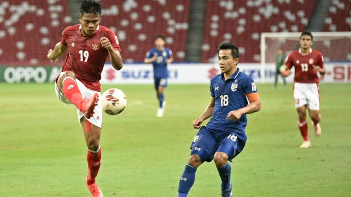 インドネシアは2020年のAFFカップ決勝の第1戦でタイに4-0で敗れ、ネチズン:落ち着いて、ダンドゥット・アカデミー・アジアで対応します