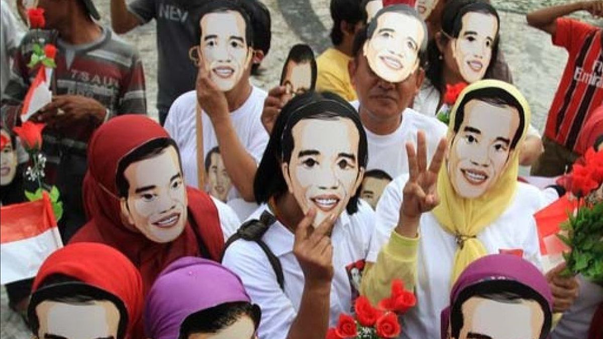 Aksi Cukur Gundul Relawan Jokowi Imbas Menang Pilpres dalam Sejarah Hari Ini, 22 Juli 2014