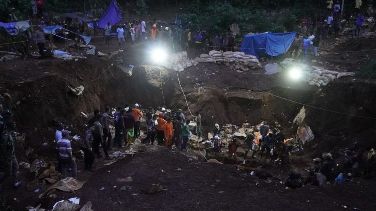 Batu Putihの土砂崩れが危険な警報となり、ジャヤプラ市長が違法鉱山を停止するよう呼びかける