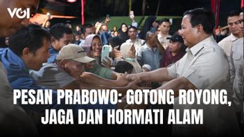 Message du président Prabowo: travailler ensemble, protéger et respecter la nature