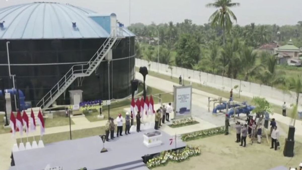 Inaugurating Sei Selayur Wastewater Processing, Jokowi Hopes To Reduce Pollution In The Musi River