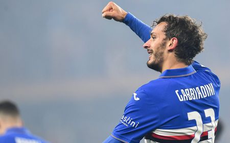 Setelah Bek Juventus, Penyerang Sampdoria Positif COVID-19