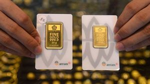 Le week-end, le prix de l’or d’Antam est tombé à 1 313 millions de roupies par kilogramme