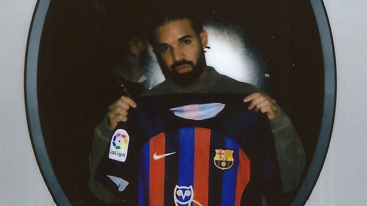 Barcelona akan Pakai Jersey Penghormatan untuk Rapper Drake di Laga El Clasico