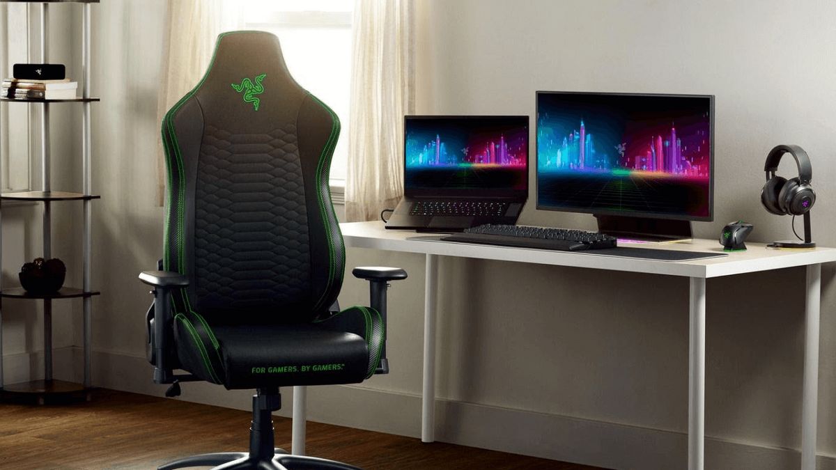 Razerは136のKgを支えることができる経済的なゲームの椅子を提示する 