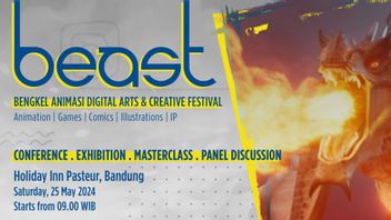 디지털 아트 & 크리에이티브 페스티벌(BEAST) 애니메이션 워크숍 2024가 반둥에서 돌아왔습니다.