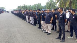 Aparat Gabungan Pertebal Pasukan Pengamanan Demo di Patung Kuda Monas