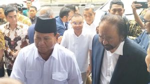 Prabowo Akui Ajak Surya Paloh Gabung ke Pemerintahan Usai Dilantik