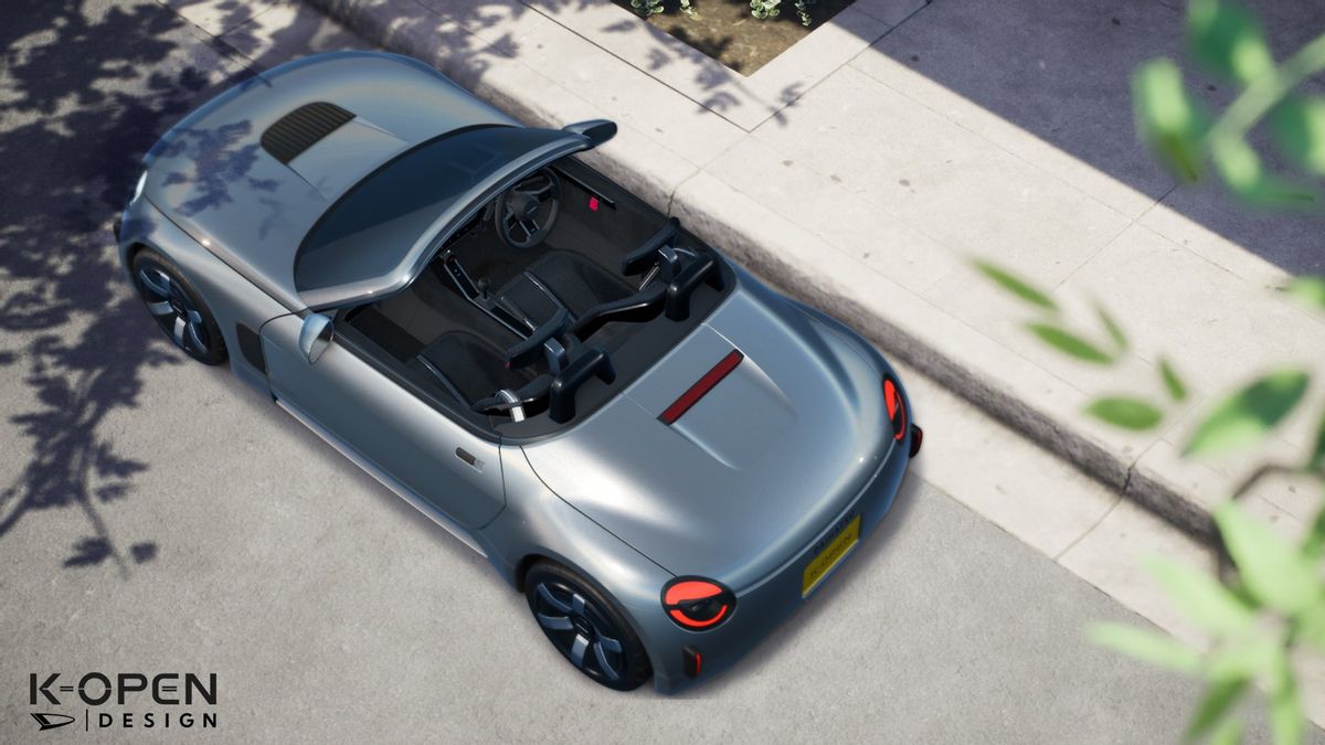 atsu présente le concept K-OPEN au Japon Mobility Show 2025, Wave joyeusement en mini-size
