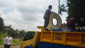 The Flow Of Mataram Disposal, Clean Water Distribution To Sleman Stopped