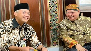 Presidential And Vice Presidential Candidates 2024: Ganjar Pranowo And Airlangga Hartarto Excluding Musra XIII Projo In Surabaya