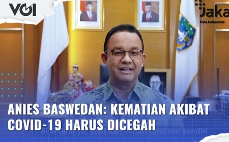 VIDEO: COVID-19 Melonjak, Begini Kata Anies Baswedan