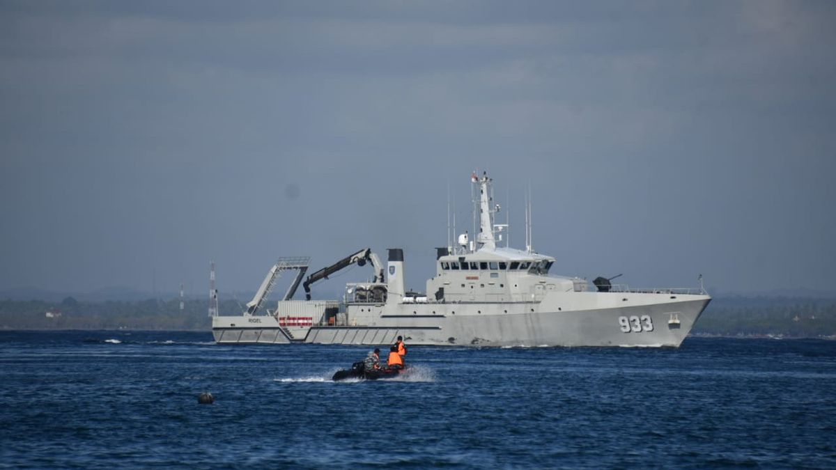 KRI Rigel Dikerahkan Cari Korban KMP Yunicee Tenggelam, Kapal Berada di Kedalaman 78 Meter