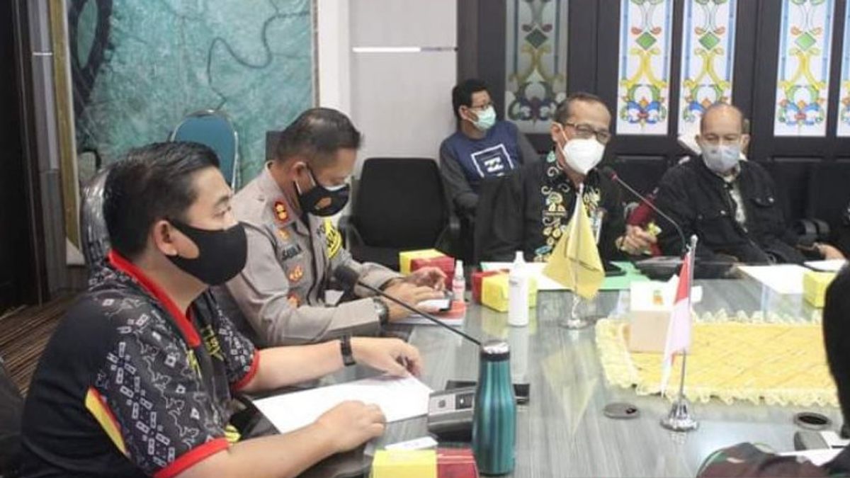 Le Gouvernement Applique PPKM Java Bali, Banjarmasin Participe à Des Activités Citoyennes Plus Strictes