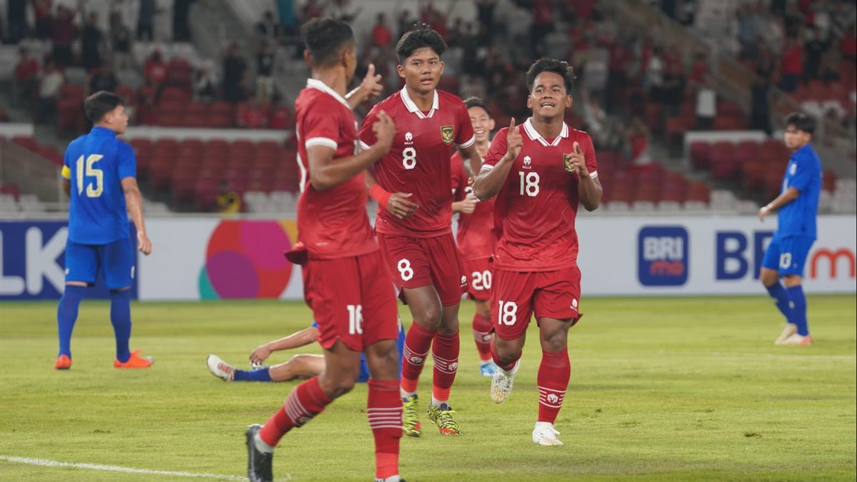 The Indonesian U-20 National Team Released 37 Players Against China