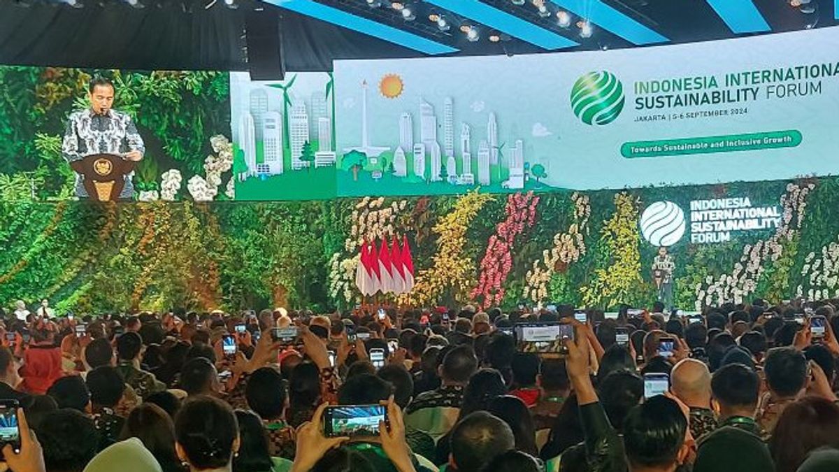 Jokowi Opens ISF 2024 For Collaboration In Facing Climate Change